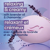 Dove Beauty Bar Gentle Skin Cleanser Moisturizing for Gentle Soft Skin Care Relaxing Lavender More Moisturizing Than Bar Soap 106 g 6 count