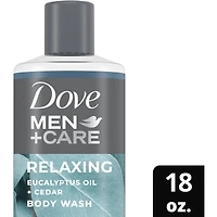 Dove Men+Care Relax Body Wash for a Skin-Strengthening nourishment, Eucalyptus + Cedar Oil with Plant-Based Cleansers and Moisturizers 532 ml