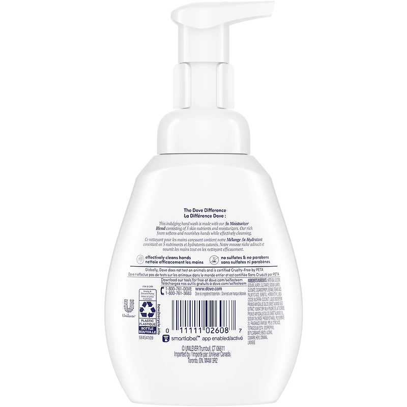 Coconut & Almond Milk Foaming Hand Wash protects skin from dryness, nourishes skin 10 layers deep