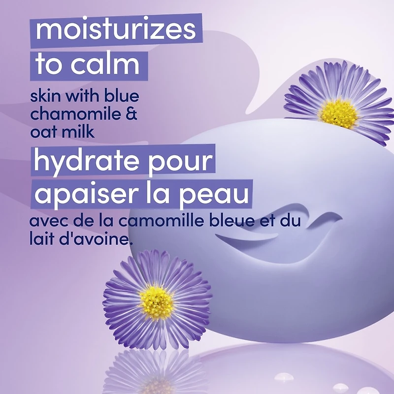 Beauty Bar Gentle Cleanser Moisturizes To Calm Skin Anti-Stress Cream Bar Gentle Bar Soap Cleanser Made With 1/4 Moisturizing Cream