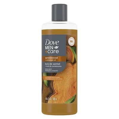 Dove Men+Care Restoring Sandalwood + Cardamom Oil Body Wash