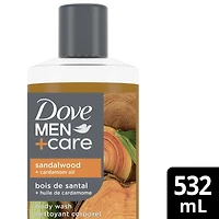 Dove Men+Care Restoring Sandalwood + Cardamom Oil Body Wash