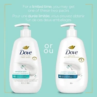 Advanced Care Sensitive Skin Hand Wash for soft, smooth skin nourishes skin 10 layers deep