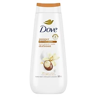 Pampering Body Wash for renewed, healthy-looking skin Shea Butter & Vanilla gentle body cleanser leaves skin soft