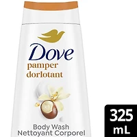 Pampering Body Wash for renewed, healthy-looking skin Shea Butter & Vanilla gentle body cleanser leaves skin soft
