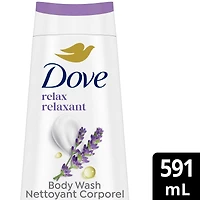 Relaxing Body Wash for renewed, healthy-looking skin Lavender Oil & Chamomile gentle body cleanser nourishes skin
