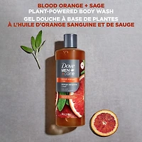 Men+Care  Uplift Body Wash for Skin-Strengthening nourishment Blood Orange + Sage with Plant-Based Cleansers and Moisturizers