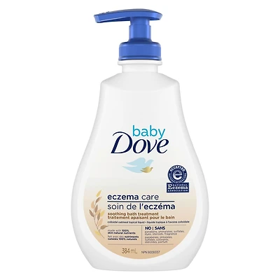 Traitement Apaisant pour le Bain soin cutané avec avoine colloïdale Baby  eczema care adapté aux peaux sujettes à l'eczéma