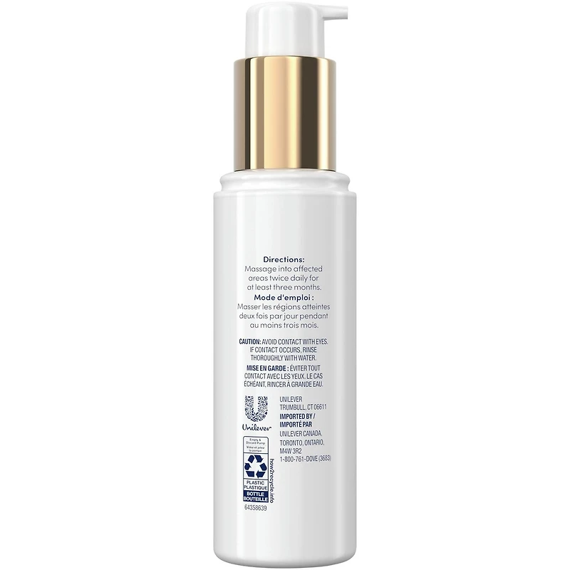 Dove  Targeted Serum Multipurpose for Stretch Marks, Dark Spots, Uneven Skin with Tone Balance Complex, Niacinamide, Collagen Peptides and Natural Moisturizing Factors,   95mL