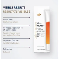 Dove   Cream Body Serum Niacinamide + Even Tone for Dark Spots and Uneven To Pro-Retinol and Shea Butter   237mL