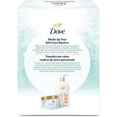 Dove nettoyant corporel exfoliant et gommage corporel pour peaux rugue  Dove