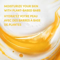 Savon en Barre Nettoyant  pour une Peau Hydratée Dove Lait Végétal Lait de Curcuma & Citron Amplificateur d'Éclat, 141 g