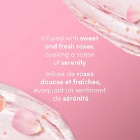 Dove  Body Scrub for Visibly Silky-Smooth, Nourished Skin, Himalayan Salt & Rose Oil with ¼ Moisturizing Cream, 425g