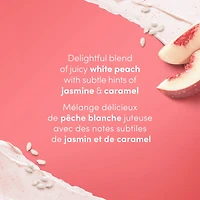 Dove  Body Scrub for Visibly Silky-Smooth, Nourished Skin, White Peach & Crushed Rice with ¼ Moisturizing Cream, 425g