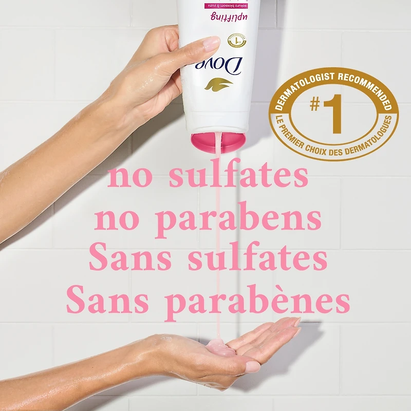 Dove  Body Wash for Hydrated, Healthy Looking Skin, Uplifting Sakura Blossom & Yuzu, with 24hr Renewing MicroMoisture, 591 ml