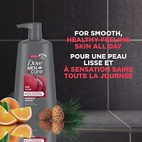 Dove Men+Care Exfoliating Deep Clean Body and Face Wash with 24-Hour Nourishing Micromoisture Technology Body Wash for Men  with Pump 710 ml