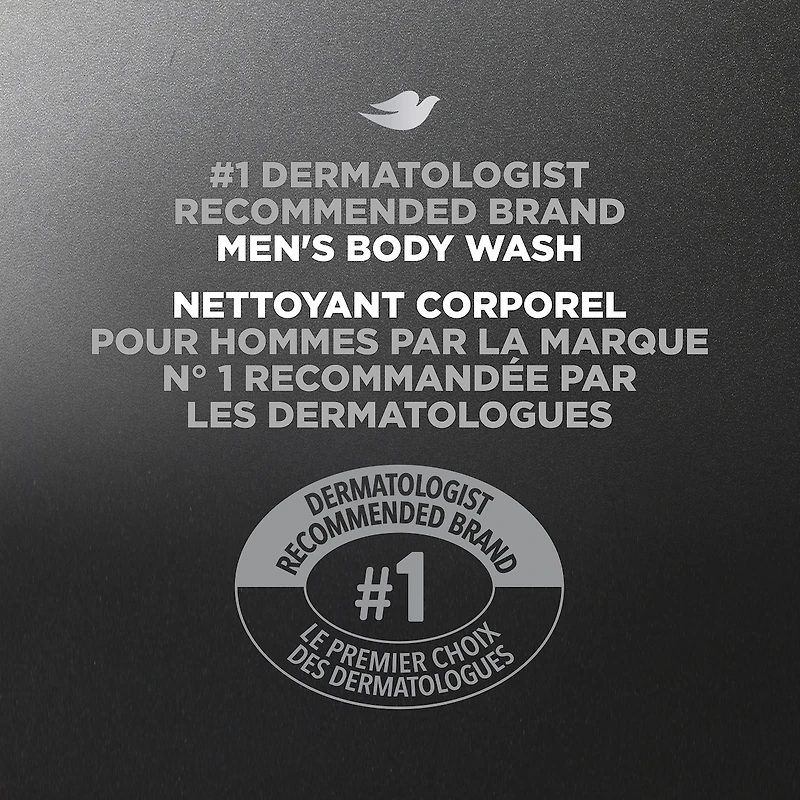Gel Douche  Dove Men+Care  Purifiant au Charbon + Argile pour Hommes avec Technologie Nourrissante Micromoisture de 24 Heures 532 ml