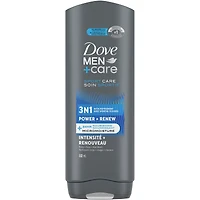 Dove Men+Care Refreshing Power + Renew 3N1 Body, Hair and Face Wash with 24-Hour Nourishing Micromoisture Technology Body Wash for Men Power & Renue  532 ml
