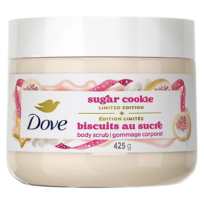 Gommage Corporel pour une nutrition profonde, Dove Édition Limitée Fêtes Parfum Biscuit Sucré 425g