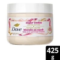 Dove Limited Edition Holiday Treats Body Scrub for Deep Nourishment, Sugar Cookie Sprinkle, 425g