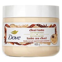 Dove Scrub Spiced Chai Latte, Exfoliates & Moisturizes Skin, 425g