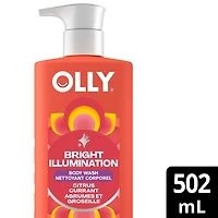 OLLY Bright Body Wash with Vitamin Complex, Citrus Currant