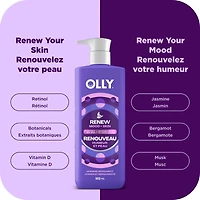 OLLY Renew Body Wash with Vitamin Complex, Jasmine Bergamot