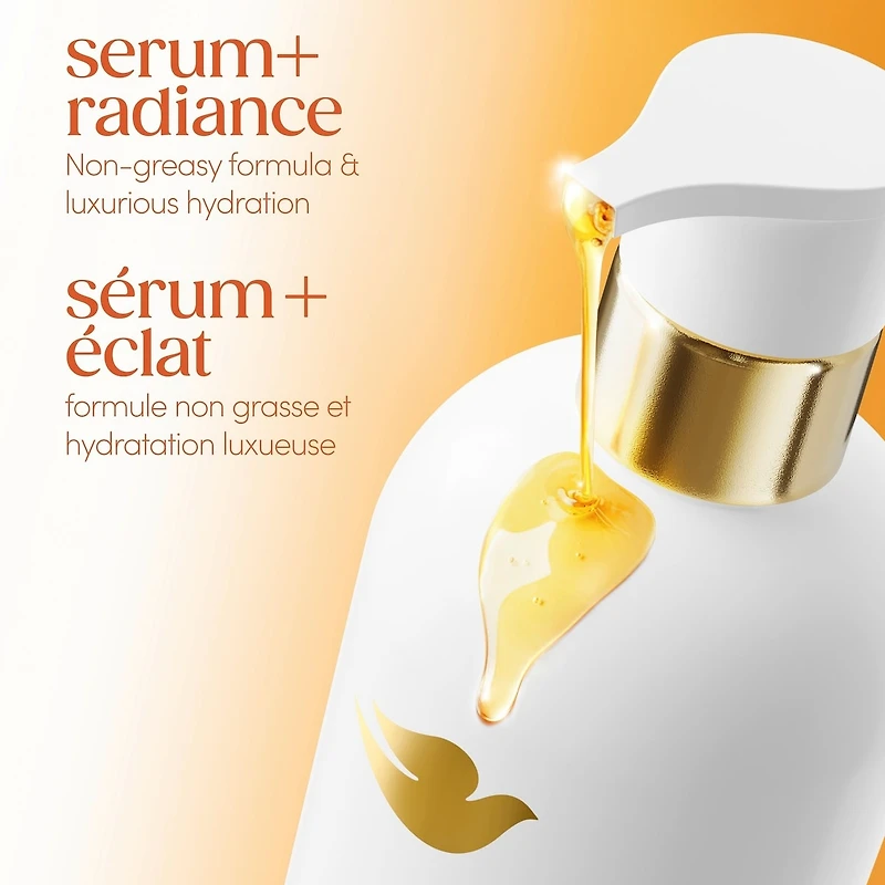 Gel Douche Serum+ Éclat à l’Huile, enrichi de 50 % de Sérum à la Glycérine