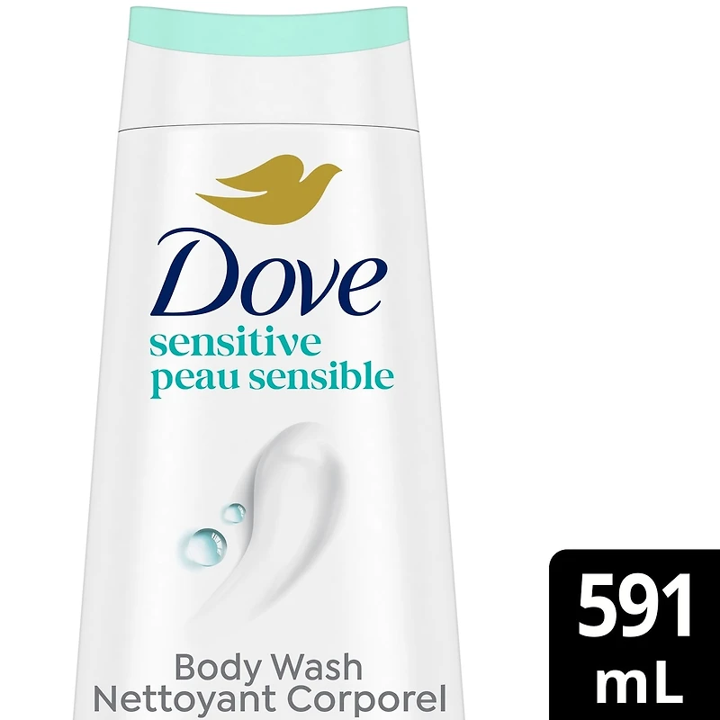 Sensitive Skin Body Wash for renewed, healthy-looking skin Hypoallergenic gentle body cleanser nourishes the skin