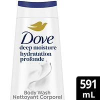 Deep Moisture Body Wash for nourishing the driest skin gentle body cleanser deeply moisturizes the skin