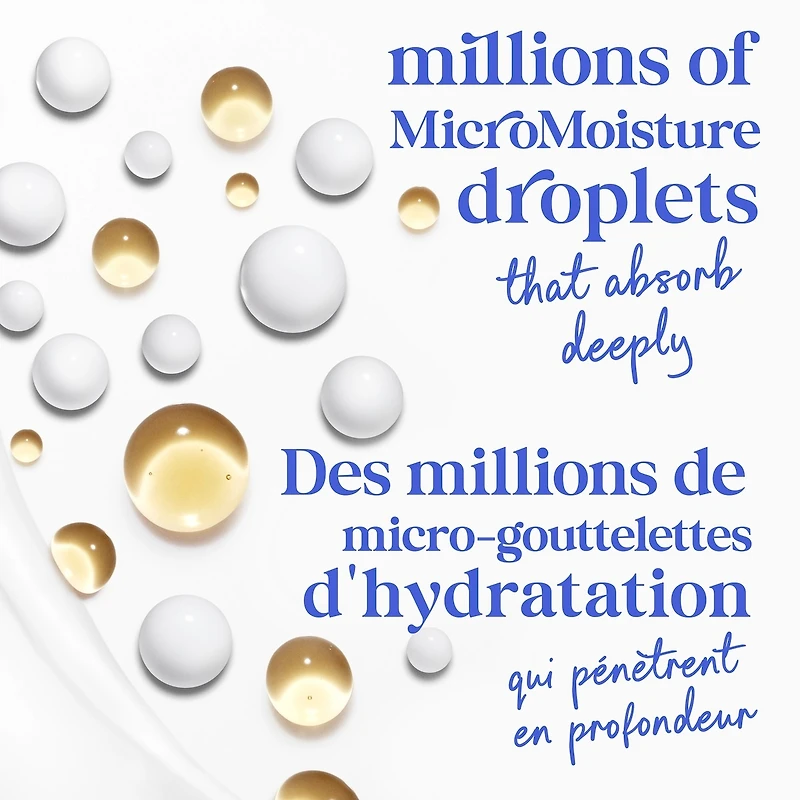 Deep Moisture Body Wash for nourishing the driest skin gentle body cleanser deeply moisturizes the skin