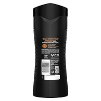 AXE  Dual Action Body Wash for Long Lasting freshness Dark Temptation Men's Moisturizing Shower Gel with 100% Plant-based Prebiotics, No Parabens, Dermatologist tested 473 ml