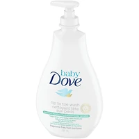 Nettoyant pour peaux hydratées, sujettes à l'eczéma Baby Dove Hydratation peau sensible sans parfum 591 ml