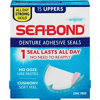 SEA BOND Denture Adhesive Seals Upper