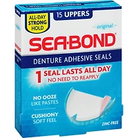SEA BOND Denture Adhesive Seals Upper