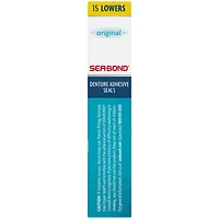 SEA BOND Denture Adhesive Seals Lower