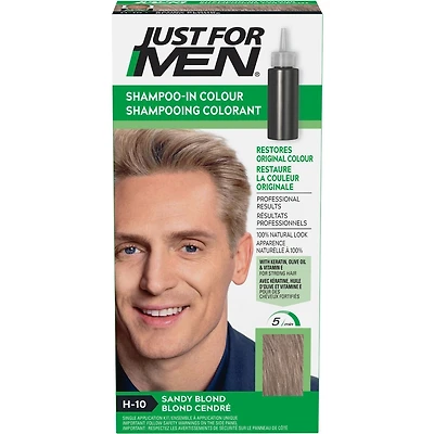 Just for Men Shampoo-In Color, Hair Coloring - Dark Brown, H-45,