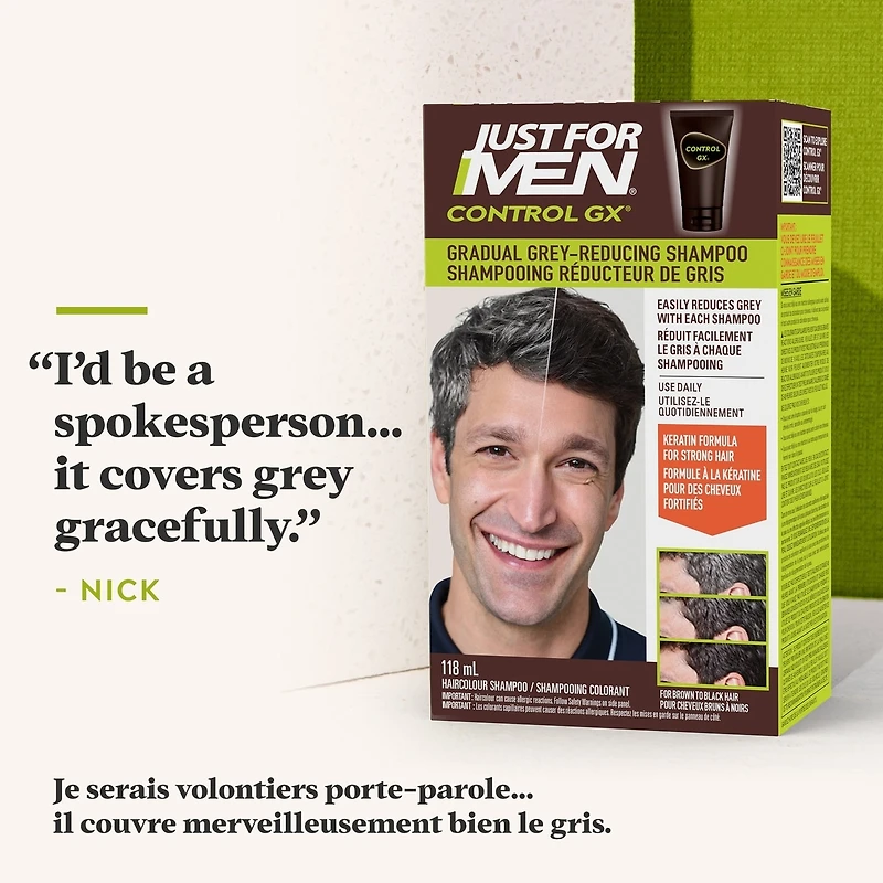 Just For Men Control GX Grey Reducing Shampoo