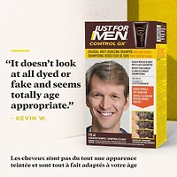 Just For Men Control GX Light Shades Grey Reducing Shampoo, For Lighter Shades of Hair