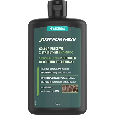 Just for Men Colour Preserve and Strengthen Shampoo for Light Shades