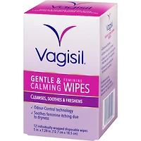 Lingettes féminines douces et apaisantes Vagisil®