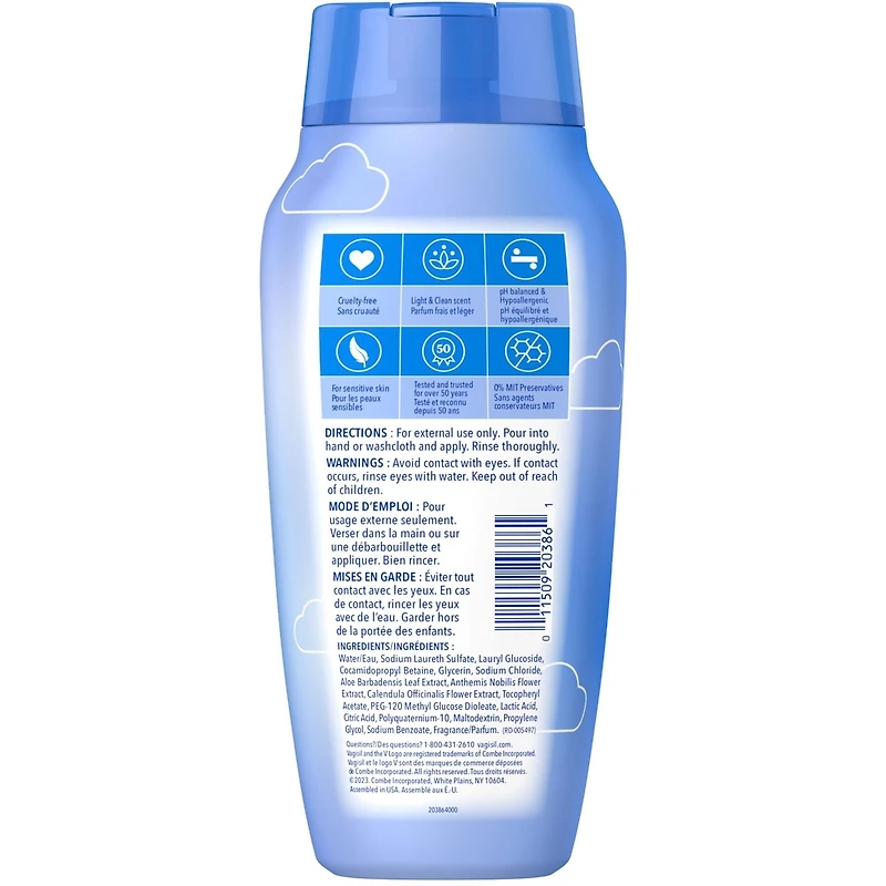 Nettoyant intime quotidien Parfum frais