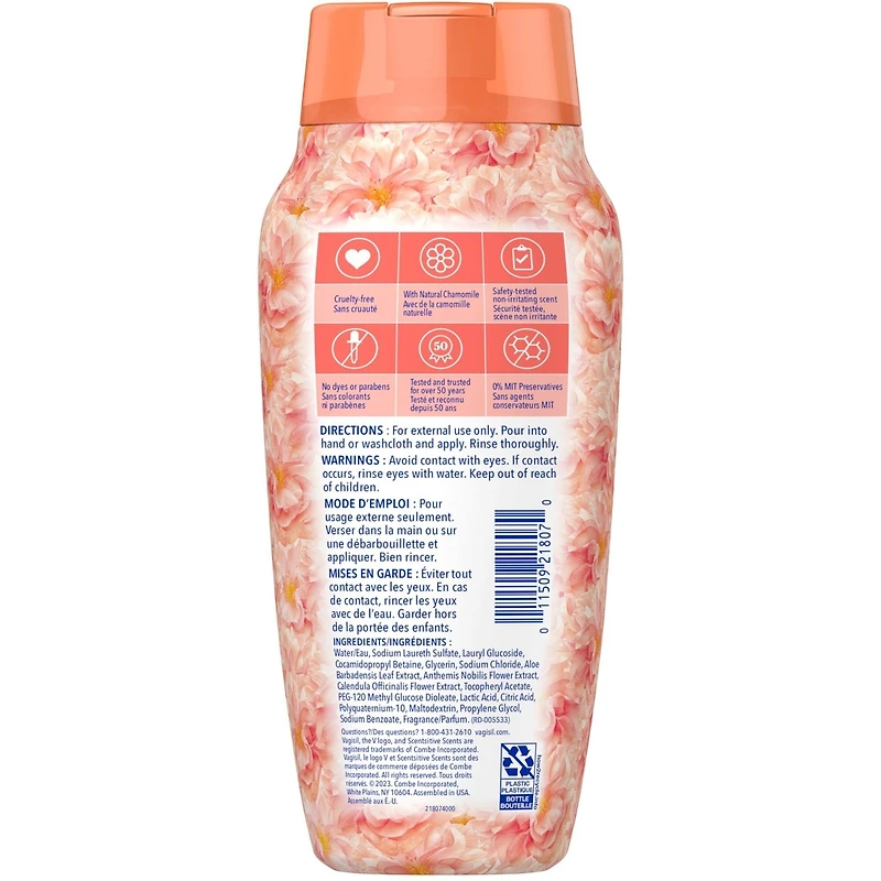 Scentsitive Scents Peach Blossom Daily Intimate Wash