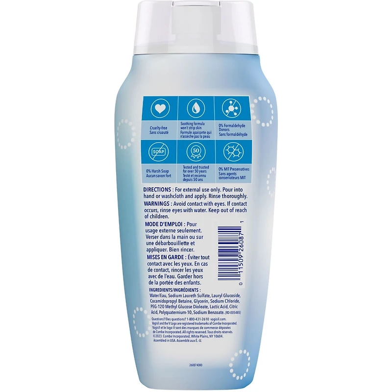 Unscented Daily Intimate Wash