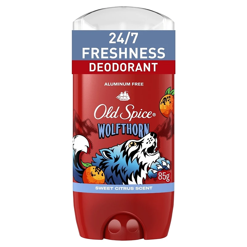 Old Spice Wild Collection Wolfthorn Deodorant for Men, 85 grams