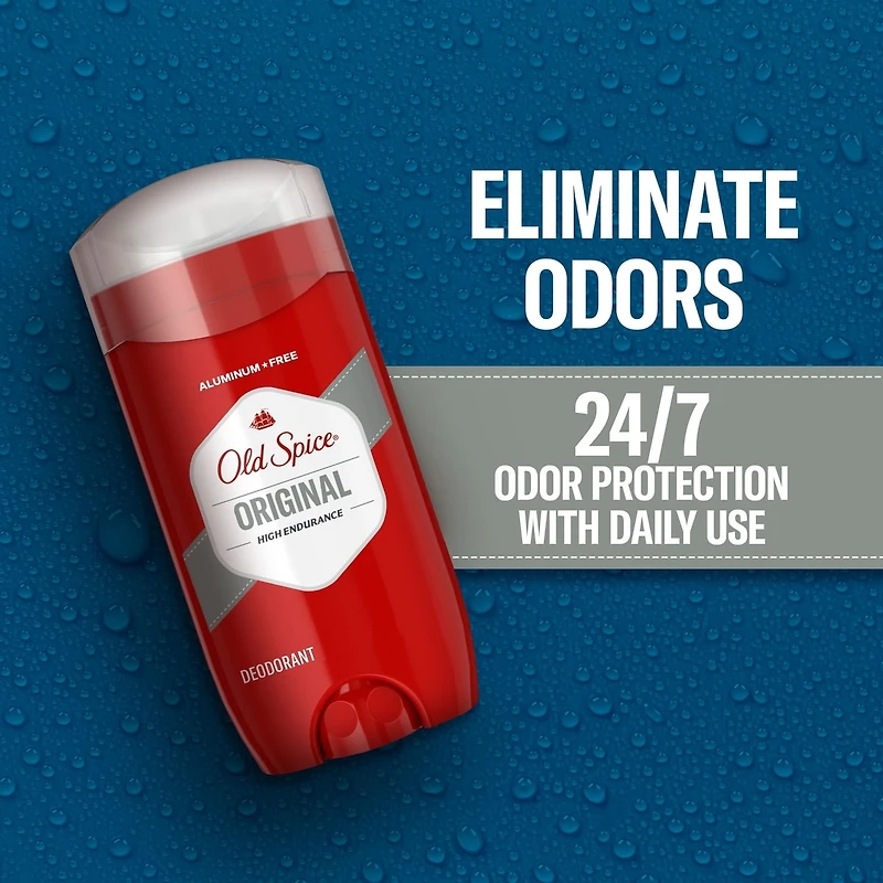 Désodorisant High Endurance pour hommes, sans aluminium, parfum Original