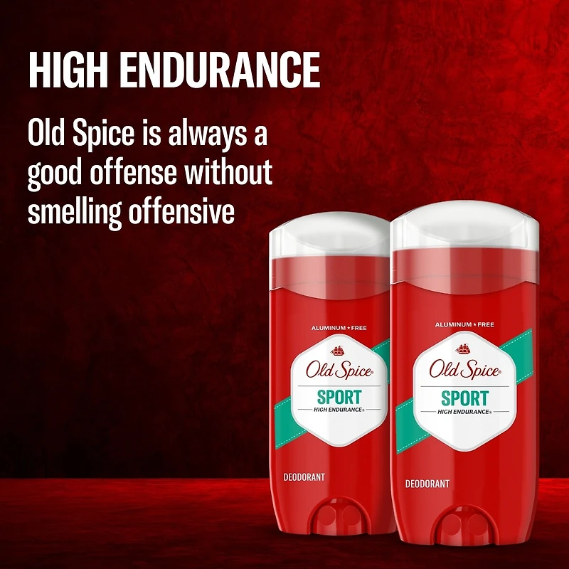 Old Spice High Endurance Pure Sport Deodorant for Men, 85 g