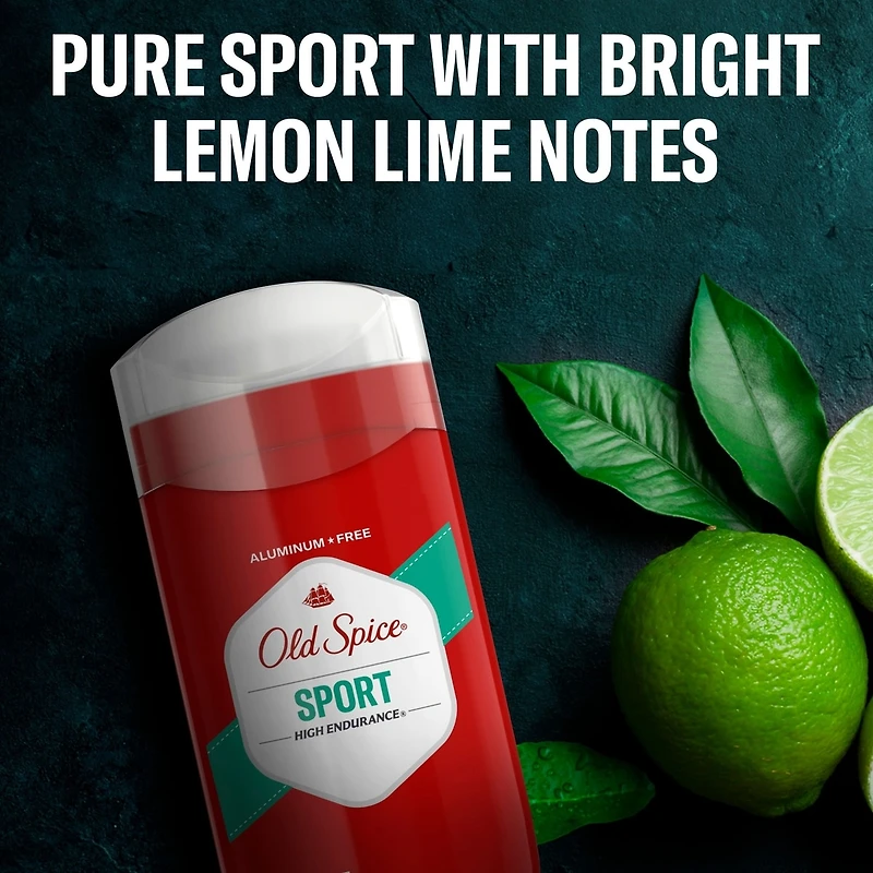Old Spice High Endurance Pure Sport Deodorant for Men, 85 g