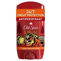 Antisudorifique et désodorisant invisible en bâton pour hommes, collection Sauvage, Bearglove, 73 g