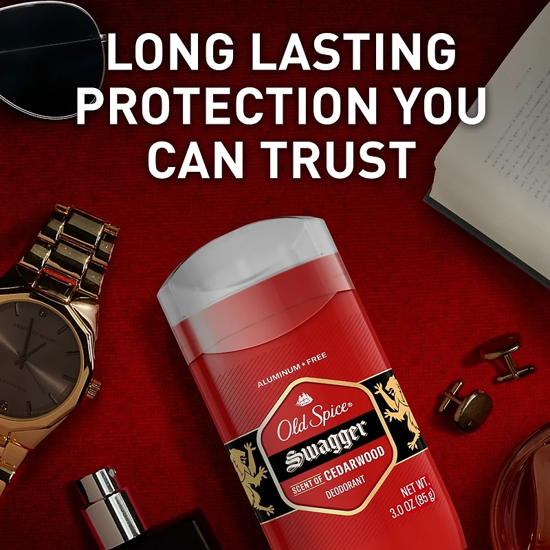Antisudorifique et désodorisant Old Spice Red Zone Swagger pour hommes, 85 g